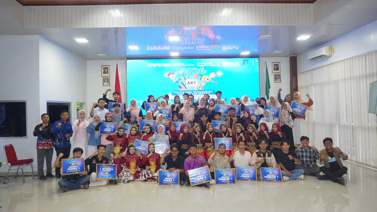 Mahasiswa Vokasi UM Metro Masuk 10 Besar dalam Pekan Seni Mahasiswa 2026