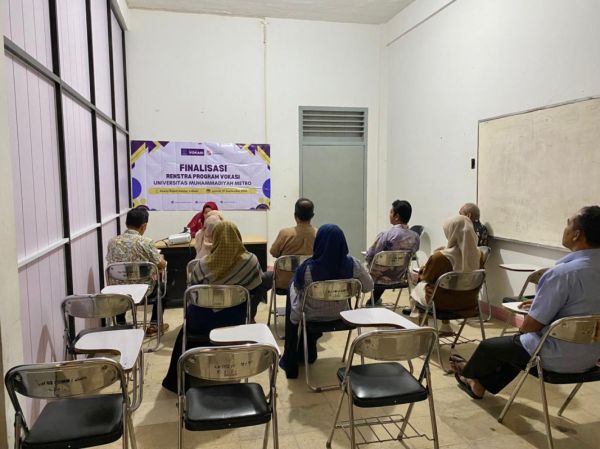 Finalisasi Renstra Program Vokasi UM Metro 2025–2030: Penguatan Arah Strategis untuk Pendidikan Vokasi yang Adaptif dan Berkelanjutan
