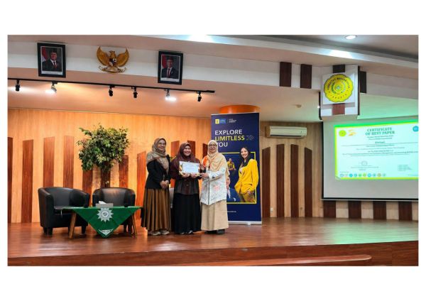 Fitriani Raih Best Presenter 1 di ICEMA 2026, Harumkan Program Vokasi UM Metro