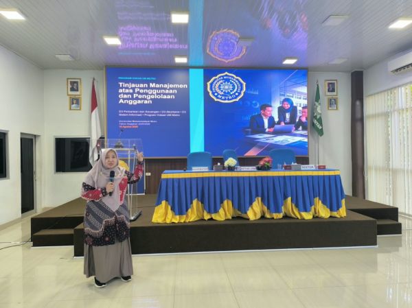 Direktur Program Vokasi UM Metro Perkuat Tata Kelola Anggaran melalui Tinjauan Manajemen