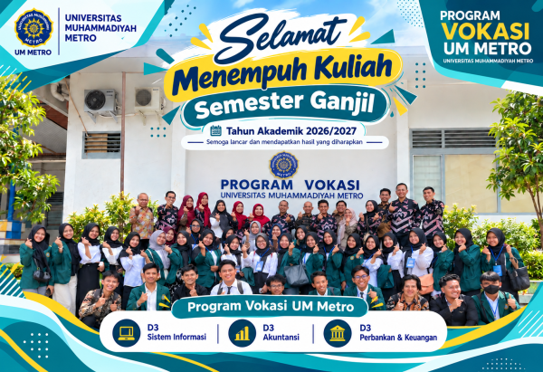 Langkah Baru, Semangat Baru Menyambut Semester Ganjil di Program Vokasi UM Metro